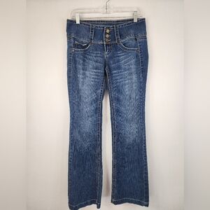 Industrial Cotton Y2K Low Rise Bootcut Jeans Size 9